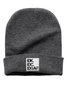 Idk Idc Idgaf Funny Letters Beanie Hat