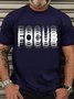 Men's Cotton Focus Casual T-Shirt