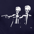 Men's Mars Attacks Tim Burton Pulp Fiction Letters Casual Cotton T-Shirt