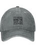 It's Weird Being The Same Age As Old People Funny Text Letters Adjustable Hat