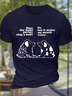 Men's Pavlov'S Dog "Does The Pavlov Ring A Bell? No, But It Makes My Mouth Water Cotton Casual T-Shirt